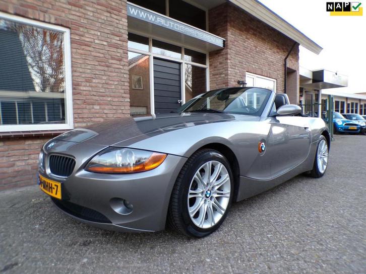 BMW Z4 Roadster 2.5i SMG Leder / Airco / Stoelverwarming / H, Auto's, BMW, Bedrijf, Te koop, Z4, ABS, Airbags, Airconditioning