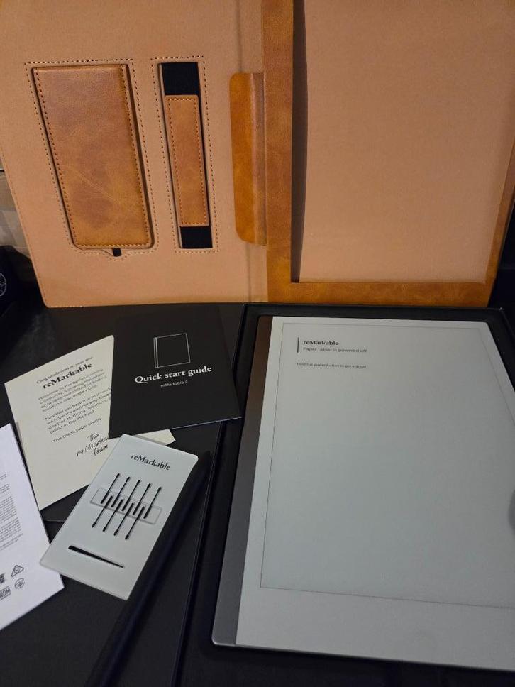 Papertablet Remarkable 2, inclusief accesoires, Computers en Software, Tekentablets, Zo goed als nieuw, Draadloos, Ophalen of Verzenden