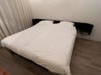 Auping Next 2-persoonsbed, incl verstelbare bedbodem, Huis en Inrichting, Ophalen, Bruin, Tweepersoons, 180 cm