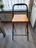 Nieuwe inklapbare bar stoel, Huis en Inrichting, Barkrukken, 1 kruk, Ophalen, Nieuw, 60 tot 90 cm