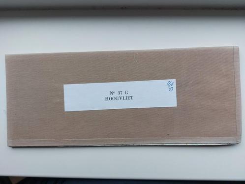 37G Stafkaart Hoogvliet met Rotterdam Vlaardingen Schiedam, Boeken, Atlassen en Landkaarten, Zo goed als nieuw, Landkaart, Nederland