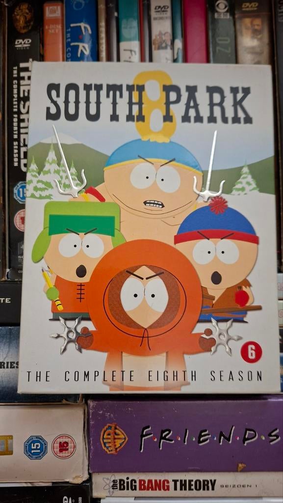 South park seizoen 8 dvd, Cd's en Dvd's, Ophalen of Verzenden, Zo goed als nieuw, Amerikaans