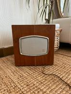 Vintage Philips speaker in houten kast, Ophalen of Verzenden