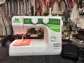 ELNA SEW GREEN NAAIMACHINE TYPE 1000 beschikbaar voor biedingen