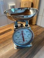 Keukenweegschaal zilverkleurig z.g.a.n., Minder dan 10 kg, Keukenweegschaal, 1 tot 500 gram, Ophalen of Verzenden