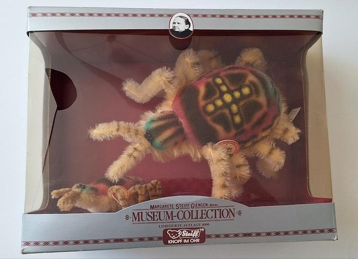 Zeldzame Steiff Spinnenset uit 1991/92, Verzamelen, Speelgoed, Zo goed als nieuw, Ophalen of Verzenden