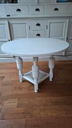 Bijzettafel/salontafel, Huis en Inrichting, Tafels | Bijzettafels, Rond, 75 cm of meer, Hout, Ophalen