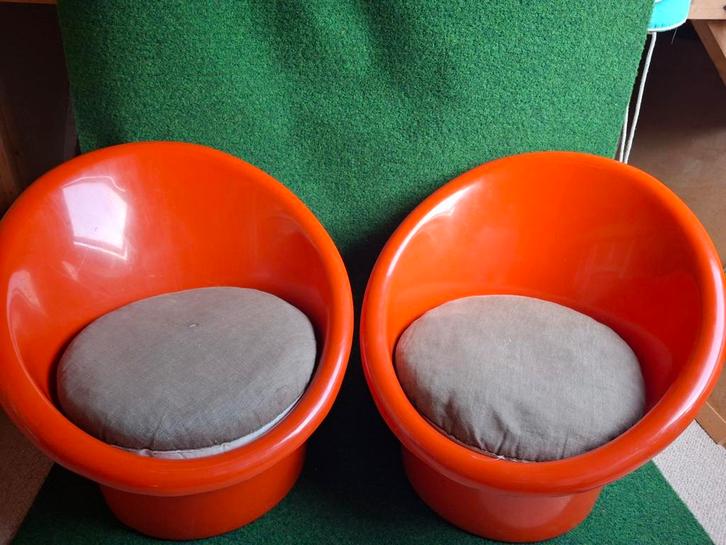 Skopa kuipstoelen, Huis en Inrichting, Stoelen, Gebruikt, Twee, Ophalen