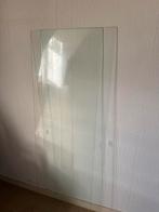 Glasplaten tbv vitrine, Ophalen, Zo goed als nieuw, Glasplaat, 160 cm of meer