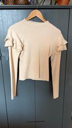 MOOCCI Truitje XS/S - Nieuw!, Beige, Nieuw, Ophalen of Verzenden, Lange mouw