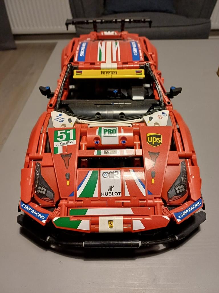 Lego Technic Ferrari 488 GTE, Ophalen, Gebruikt, Complete set, Lego
