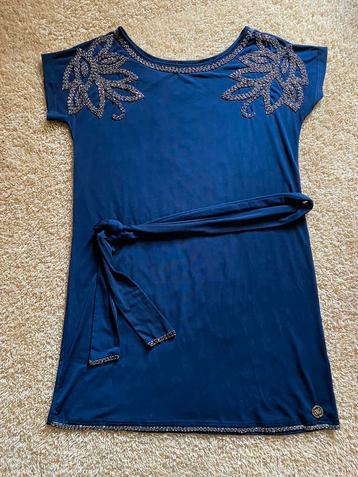 Luxe Glamorous jurk/tuniek blauw mt. M (L) beschikbaar voor biedingen