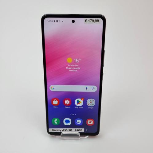 Samsung Galaxy A53 5G 128GB Black, Telecommunicatie, Mobiele telefoons | Samsung, Gebruikt