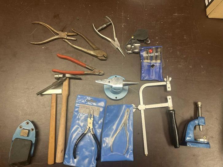 Gereedschap voor edelsmit / sieradenmaker, Doe-het-zelf en Verbouw, Gereedschap | Handgereedschap, Gebruikt, Ophalen of Verzenden
