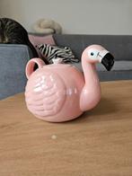 Theepot flamingo, Huis en Inrichting, Keuken | Potten en Pannen, Ophalen, Nieuw, Overige materialen, Pot, Bus of Blik