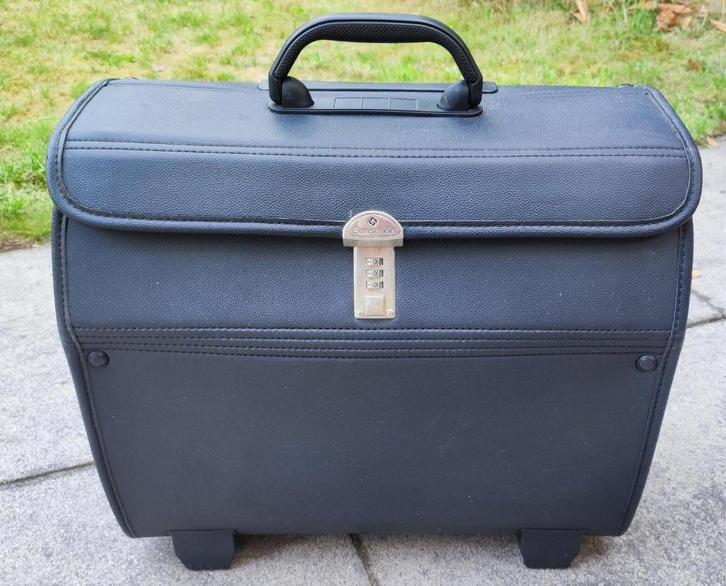 Samsonite Transit Syncretic 2 - Pilotenkoffer, Sieraden, Tassen en Uiterlijk, Koffers, Zo goed als nieuw, Hard kunststof, Minder dan 50 cm