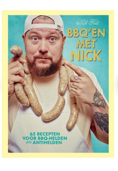 Boek BBQ-en met Nick - Nick Toet. Nieuw!, Boeken, Kookboeken, Nieuw, Ophalen of Verzenden