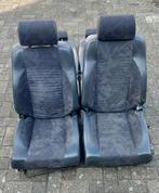 Volvo 480 stoelen set half leer met deurkaarten, Auto-onderdelen, Interieur en Bekleding, Ophalen, Gebruikt, Volvo