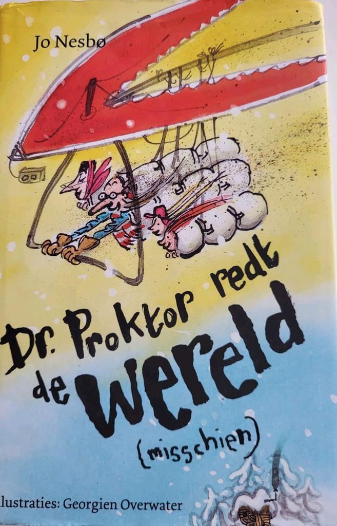 Jo Nesbø - Dr. Proktor redt de wereld, Boeken, Kinderboeken | Jeugd | 10 tot 12 jaar, Zo goed als nieuw, Ophalen of Verzenden
