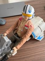 Star Wars Poe Dameron Speeder – Hasbro, Ophalen of Verzenden, Zo goed als nieuw, Actiefiguurtje