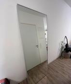 Ikea Hovet spiegel 196x78 cm aluminium, Ophalen, Zo goed als nieuw, 75 tot 100 cm, 150 tot 200 cm