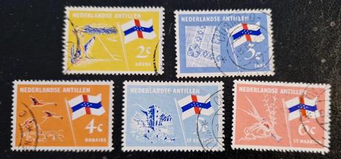 nederlandse antillen 1965 - nvph 357-363 - Eilanden - gst, Postzegels en Munten, Postzegels | Nederlandse Antillen en Aruba, Gestempeld