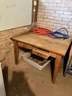 Houten Eettafel / Knutseltafel 120x120cm, Huis en Inrichting, Tafels | Eettafels, Ophalen