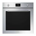 SMEG RVS Inbouw oven 60CM Pyrolese SFP6401TVX1, Hete lucht, Nieuw, Oven met grill, Inbouw