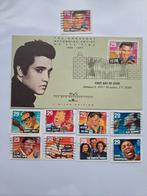 Elvis Presley Postzegels Eerste Dag Uitgifte, Postzegels en Munten, Ophalen of Verzenden, Nederland en Buitenland
