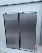 Horeca rvs koelkast en vriezer set 2 stuks koeling vrieskast, Zo goed als nieuw, 150 tot 200 cm, 50 tot 75 cm, 50 tot 100 cm