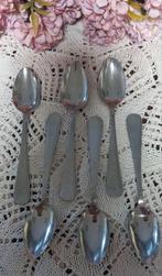 Set van 6 vintage (thee)lepeltjes, Gero, Kruidnagel, nr. 294, Ophalen of Verzenden, Rvs of Chroom