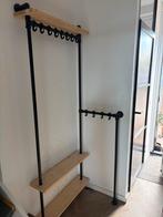 Industriële Kapstok met kindergedeelte, Huis en Inrichting, Woonaccessoires | Kapstokken, Gebruikt, Minder dan 100 cm, Hout, Ophalen