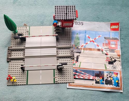 Lego trein 4,5 & 12 Volt rails spoorweg overgang (set 7835), Kinderen en Baby's, Speelgoed | Duplo en Lego, Gebruikt, Lego, Complete set