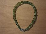 Peridoot armband -- kralen 3 mm, Verzenden, Nieuw, Groen, Overige materialen