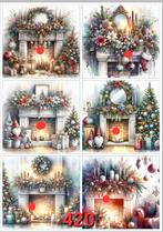 Kerst knipvellen, Ophalen of Verzenden, Nieuw, Knipvel