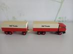 Daf 2800 met aanhanger, Hobby en Vrije tijd, Modelauto's | 1:50, Ophalen of Verzenden, Zo goed als nieuw, Bus of Vrachtwagen, Lion Toys