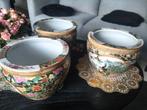 Chinezen bloempotten set, Ophalen, Gebruikt, Overige kleuren, Aardewerk of Porselein