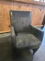 12 Stoelen: Half Leer, Half Alcantara, met Wieltjes, Huis en Inrichting, Stoelen, Gebruikt, Zwart, Ophalen of Verzenden, Modern