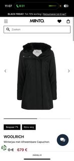 Woolrich Winterjas XL Dames, Zwart, Maat 46/48 (XL) of groter, Ophalen of Verzenden, Zo goed als nieuw