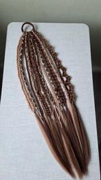 Ponytail dreads en vlechten elastiek met synthetische haar, Sieraden, Tassen en Uiterlijk, Uiterlijk | Haarverzorging, Ophalen of Verzenden