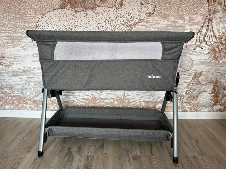 Co sleeper met opbergmand en reflux stand- zeer netjes, Kinderen en Baby's, Babywiegjes en Ledikanten, Zo goed als nieuw, Wieg