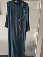 Avondjurk jurk abiye elbise dugun kina maat 46, Galajurk, Blauw, Maat 46/48 (XL) of groter, Nieuw