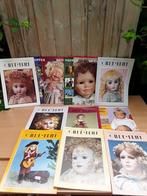 10 tijdschriften : poppen maken, poppen gilde brief, Ophalen of Verzenden, Gelezen, Poppen maken