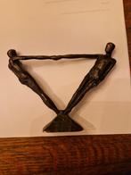 Bronzen beeld man vrouw, Antiek en Kunst, Ophalen of Verzenden, Brons