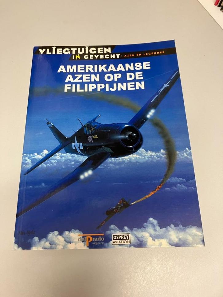 Amerikaanse azen op de Filippijnen, Boeken, Oorlog en Militair, Gelezen, Luchtmacht, Tweede Wereldoorlog, Ophalen of Verzenden