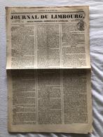 Maastricht, 30 Octobre 1842 Journal du Limbourg. Feuille, Antiek en Kunst, Antiek | Boeken en Bijbels, Verzenden