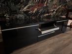 Zwarte IKEA Tv Meubel - Zo Goed Als Nieuw!, Huis en Inrichting, Ophalen, Kunststof, 150 tot 200 cm, Zo goed als nieuw