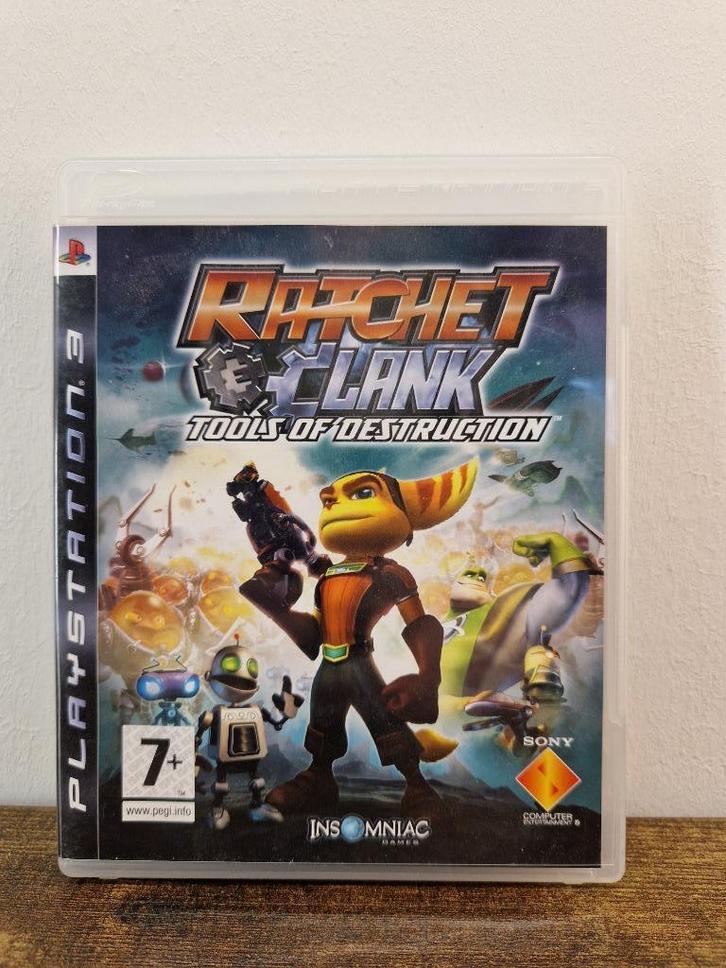 Ratchet & Clank Tools Of Destruction PS3, Spelcomputers en Games, Games | Sony PlayStation 3, Zo goed als nieuw, Avontuur en Actie