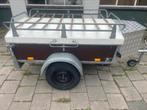 Saris bagagewagen metalen deksel disselbak, Ophalen, Gebruikt