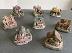 8 prachtige stenen huisjes voor treinbaan bijna nieuw, Overige merken, Gelijkstroom of Wisselstroom, Brug, Tunnel of Gebouw, Ophalen of Verzenden